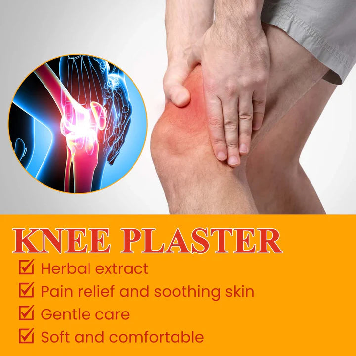 Bee Venom Herbal Pain Relief Patches - 20 Knee Pain Patches (Specially Designed for Knee Joints) | 100% Safe &amp; Natural Knee Pain Relief Products | Instant Relief | No Side Effects